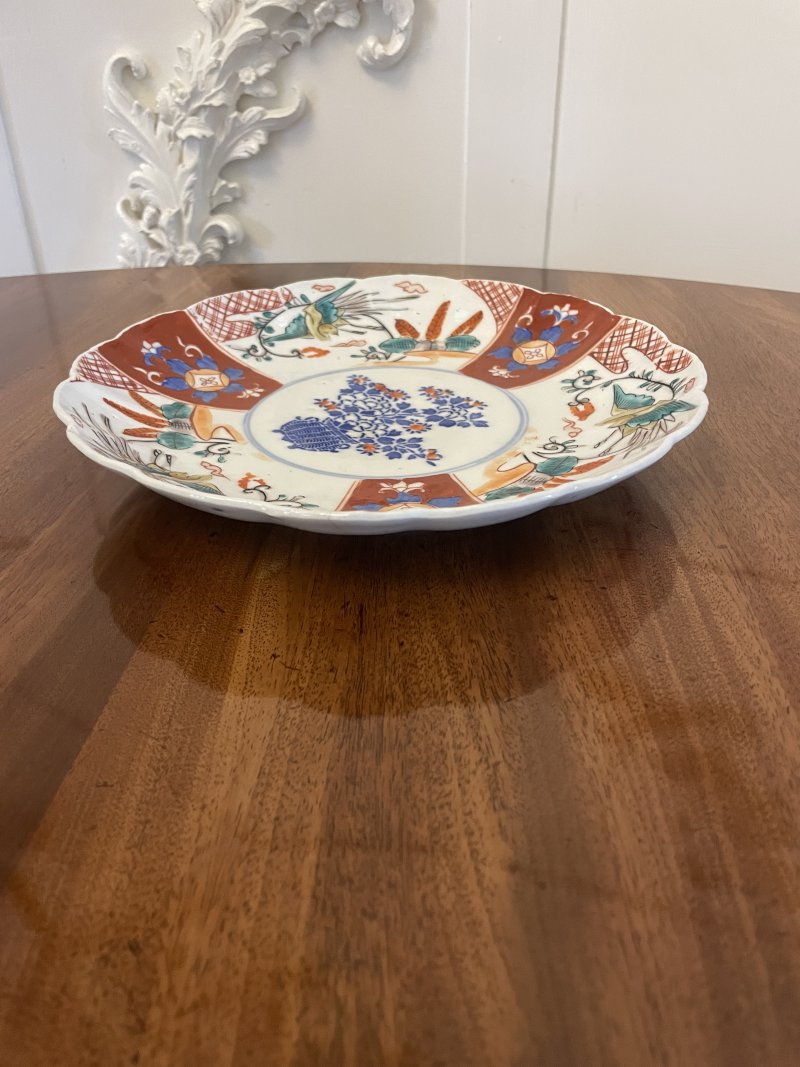 Two Antique 19th Century Japanese Quality Imari Plates - Image 2